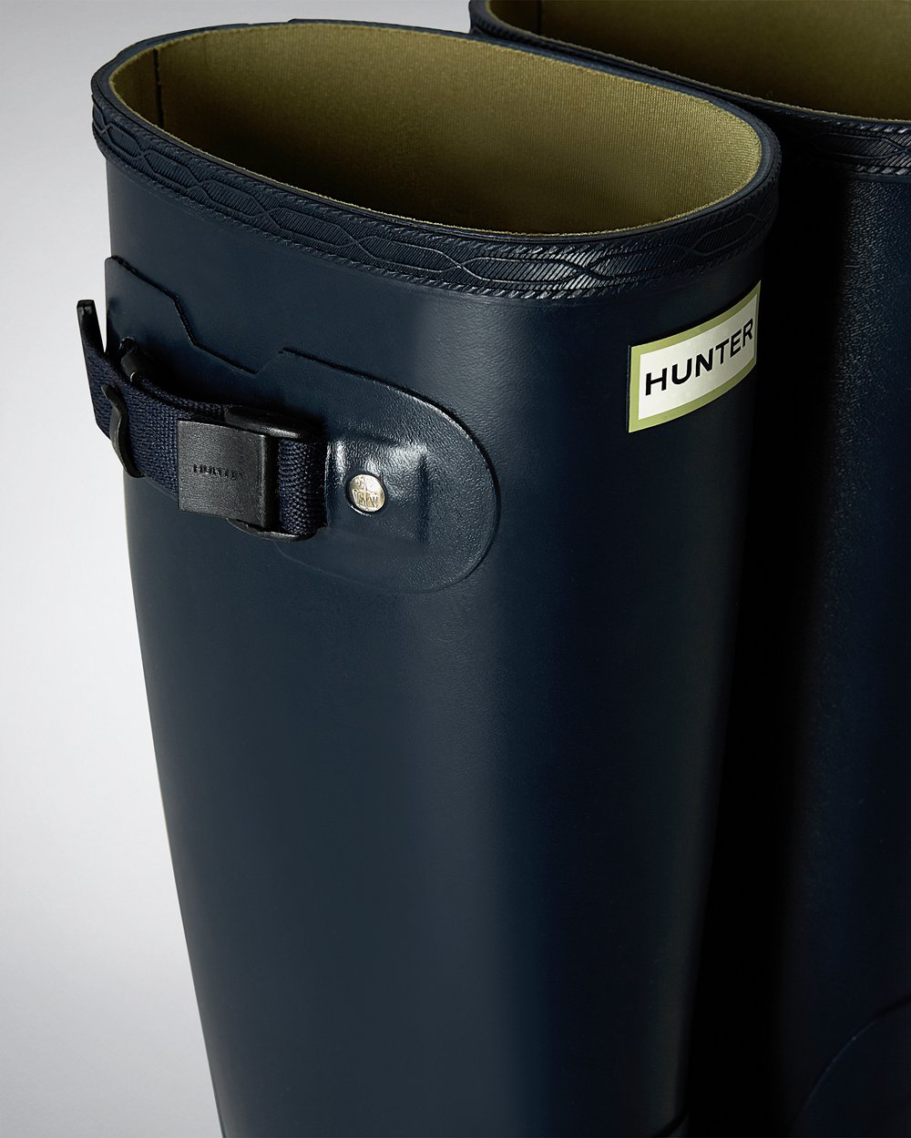 Hunter Norris Field Tall Rain Boots - Buy Mens Navy - QEPYBX804